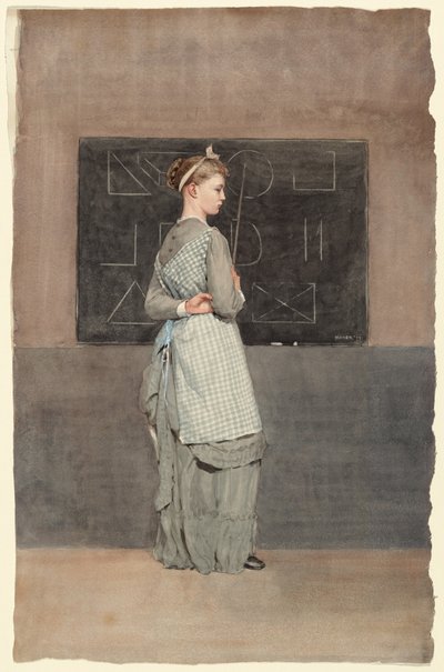 Černá tabule od Winslow Homer