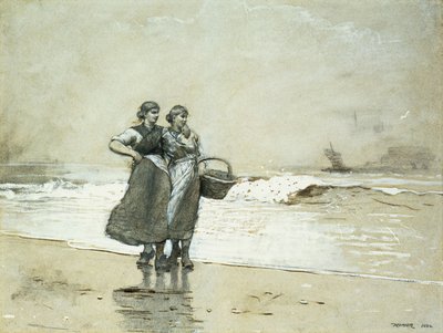 Blyth Sands, 1882 od Winslow Homer