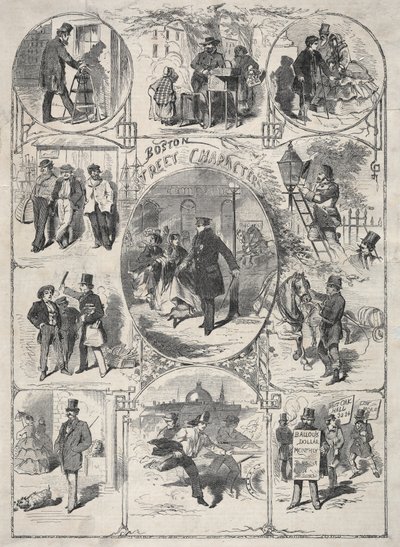 Postavy z ulice Boston Street od Winslow Homer