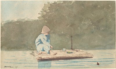 Chlapec na voru, 1879. od Winslow Homer