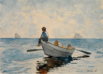 Chlapci v Dory, 1880. od Winslow Homer