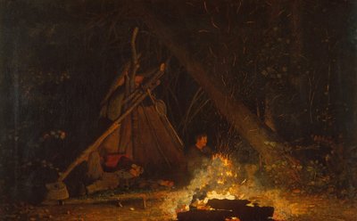 Táborový oheň, 1880. od Winslow Homer