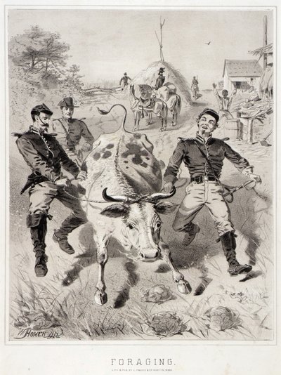 Náčrty kampaně: Foraging od Winslow Homer