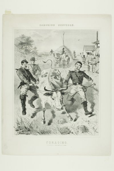 Náčrty kampaně: Foraging od Winslow Homer
