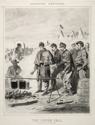 Válečné skici: Výzva ke kávě od Winslow Homer