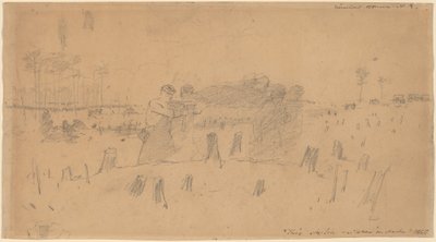 Nesení zraněného od Winslow Homer