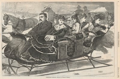 Christmas Belles, od Harper od Winslow Homer