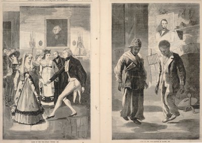 Konec války - Hullovo vítězství, 1814/Konec války - Babylon padl, 1865, z Frank Leslie
