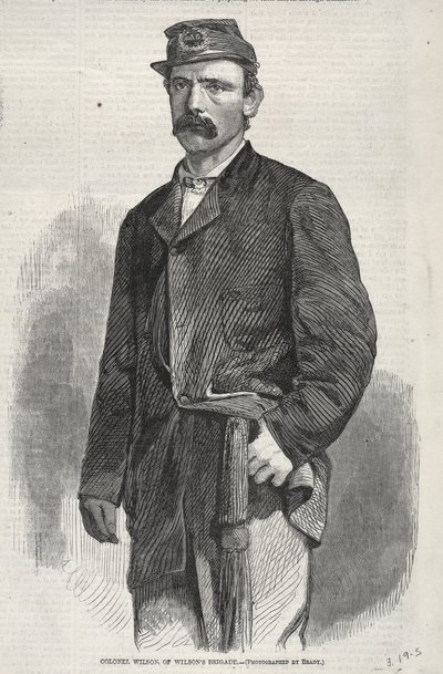 Plukovník Wilson, z Wilsonovy brigády, 1861. od Winslow Homer
