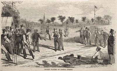 Hráči kriketu na Boston Common od Winslow Homer