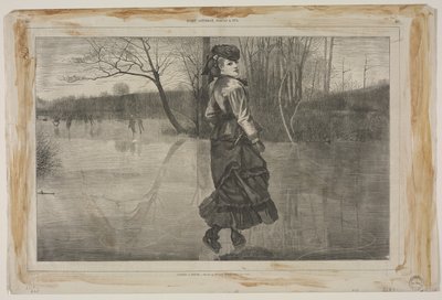 Cutting a Figure, 1871. od Winslow Homer