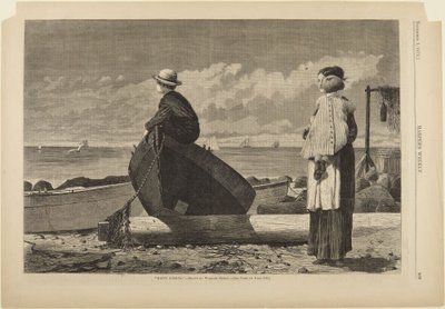 Táta přichází! od Winslow Homer