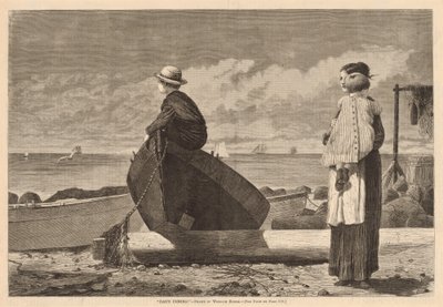 Táta přichází!, vydáno 1873. od Winslow Homer