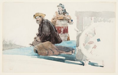 Palubní cestující od Winslow Homer