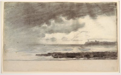 Kresba, záliv v Cullercoats, Anglie, 1881 od Winslow Homer