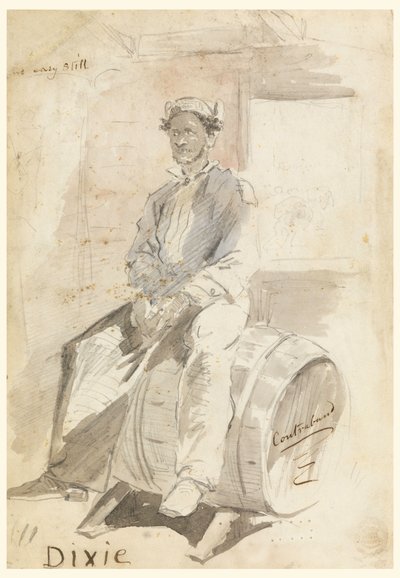Kresba, Dixie, 1861 od Winslow Homer