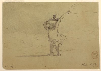 Kresba "Červené světlo", pravděpodobně 1883 od Winslow Homer
