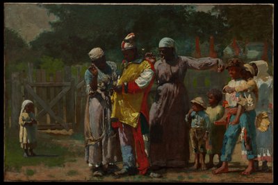 Oblékání na karneval od Winslow Homer