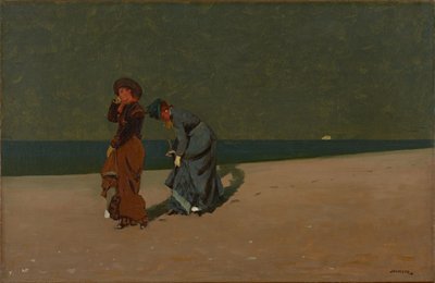 Večer na pláži od Winslow Homer