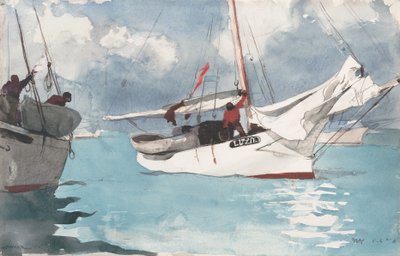 Rybářské lodě, Key West od Winslow Homer