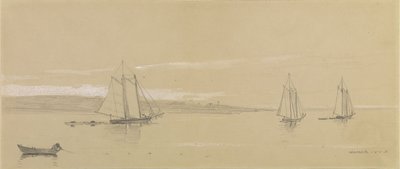 Rybářská flotila v Gloucesteru od Winslow Homer