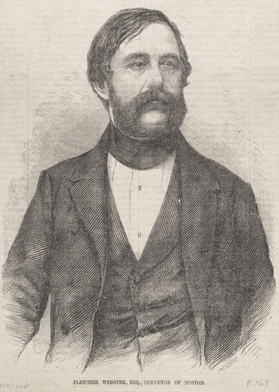 Fletcher Webster, Esq., zeměměřič z Bostonu od Winslow Homer
