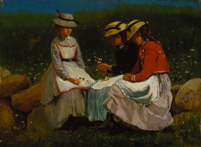 Dívky v krajině od Winslow Homer