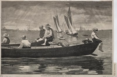 Gloucester Harbour, 1873. od Winslow Homer