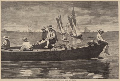 Gloucester Harbor, publikoval 1873. od Winslow Homer