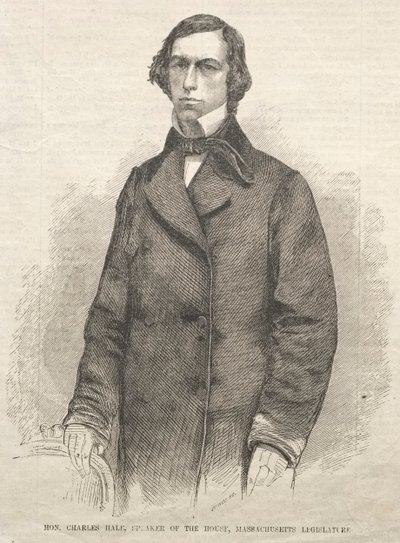Honzo Charles Hale, předseda sněmovny, Massachusetts Legislature, 1859. od Winslow Homer