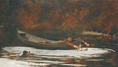Hound and Hunter, 1892 od Winslow Homer