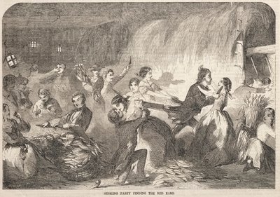 Husking Party Hledání červených uší od Winslow Homer