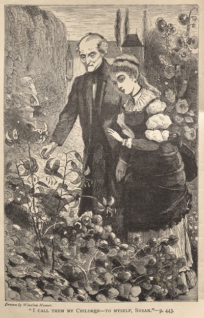 "Nazývám je svými dětmi - pro sebe, Susan." od Winslow Homer