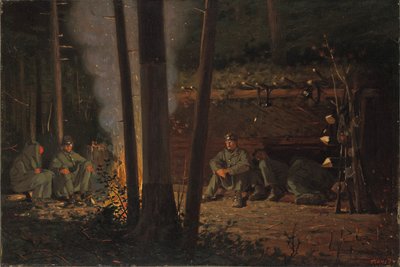 Před Yorktown (olej na plátně) od Winslow Homer