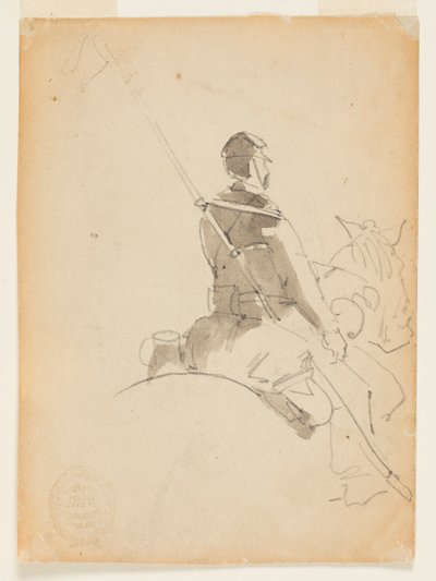 Lancer na koni od Winslow Homer