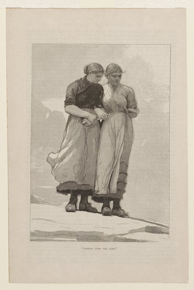 Pohled přes útes od Winslow Homer