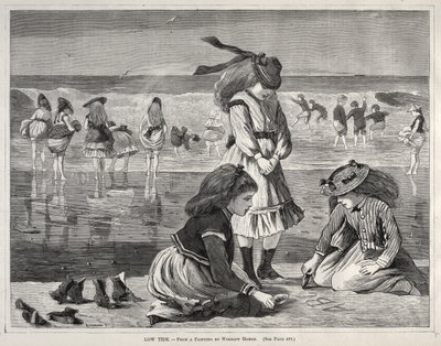 Odliv, 1870. od Winslow Homer