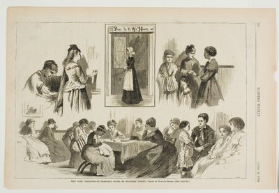 New York Charities-St Barnabas House, 304 Mulberry Street od Winslow Homer