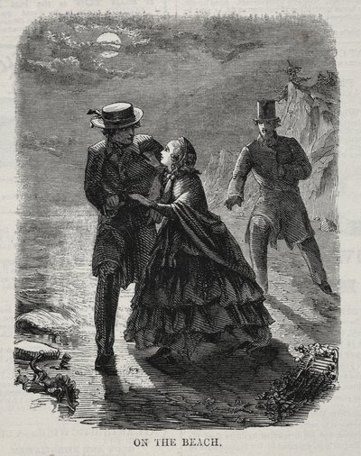 Na pláži, 1860. od Winslow Homer