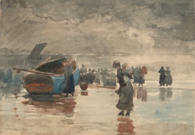 Na píscích, 1881. od Winslow Homer