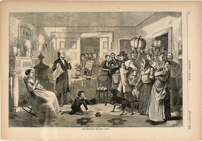 Darovací večírek našeho ministra od Winslow Homer