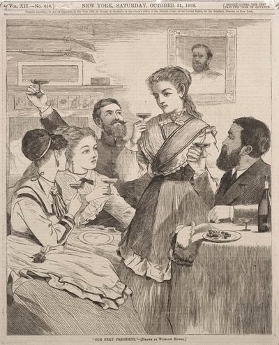 "Náš příští prezident"
 od Winslow Homer