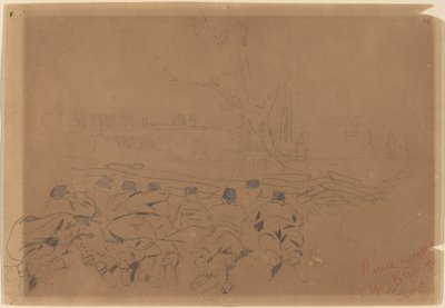 Rebel Works v Yorktown, 1862. od Winslow Homer