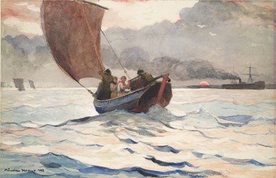 Návrat rybářských lodí od Winslow Homer