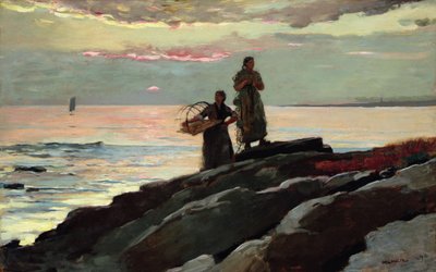 Saco Bay od Winslow Homer