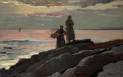 Bay bag. 1896 od Winslow Homer