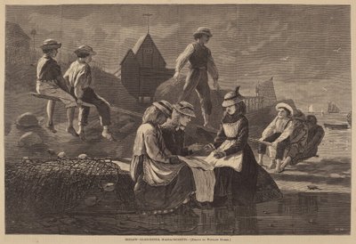 Houpačka - Gloucester, Massachusetts, publikoval 1874. od Winslow Homer