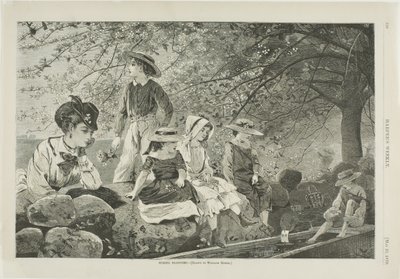 Jarní květy od Winslow Homer