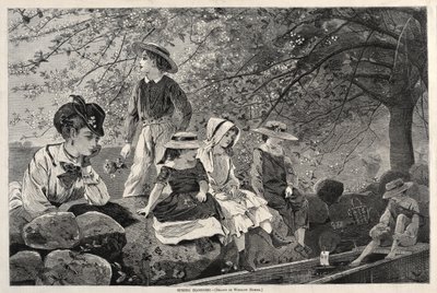Jarní květy od Winslow Homer
