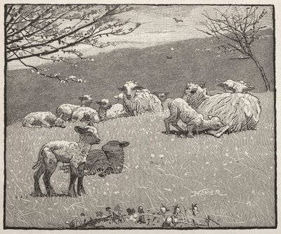 Jarní beránek, 1880. od Winslow Homer